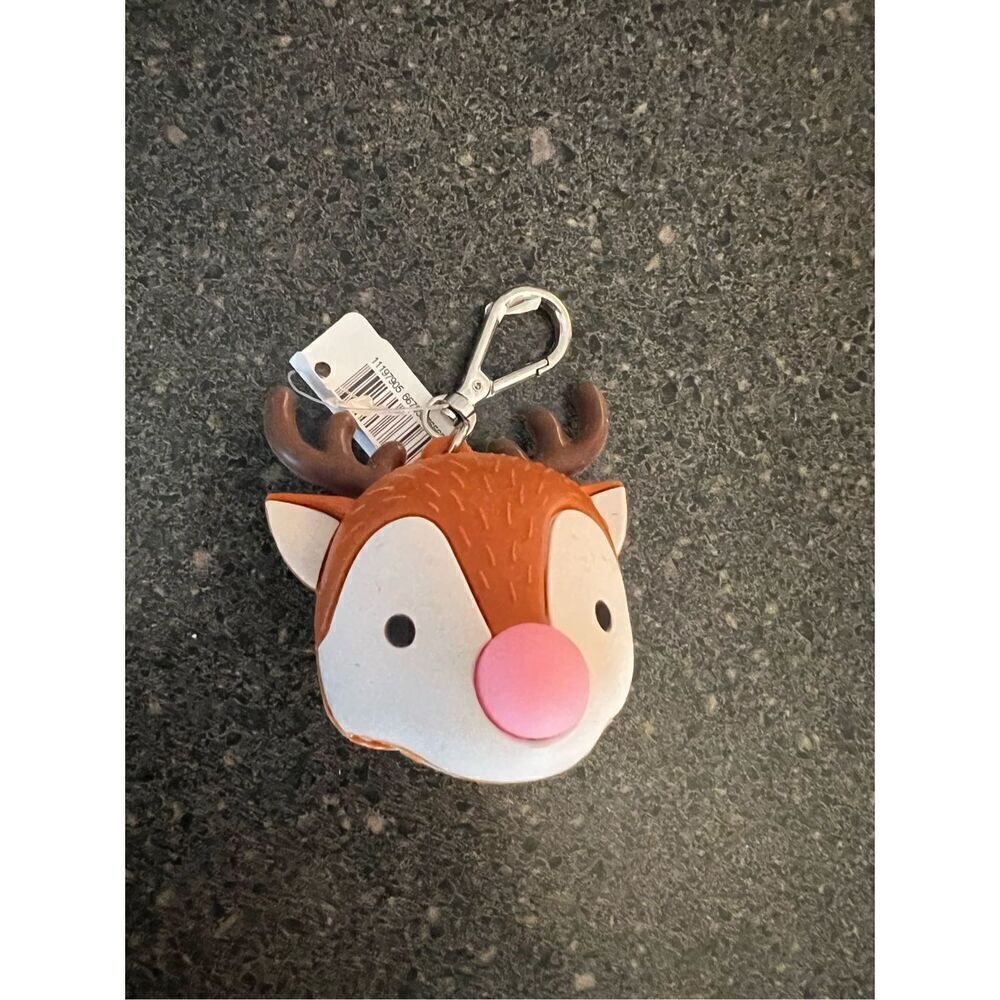 Bath & Body Works Christmas Reindeer  Holder Keychain - Picture 4 of 4